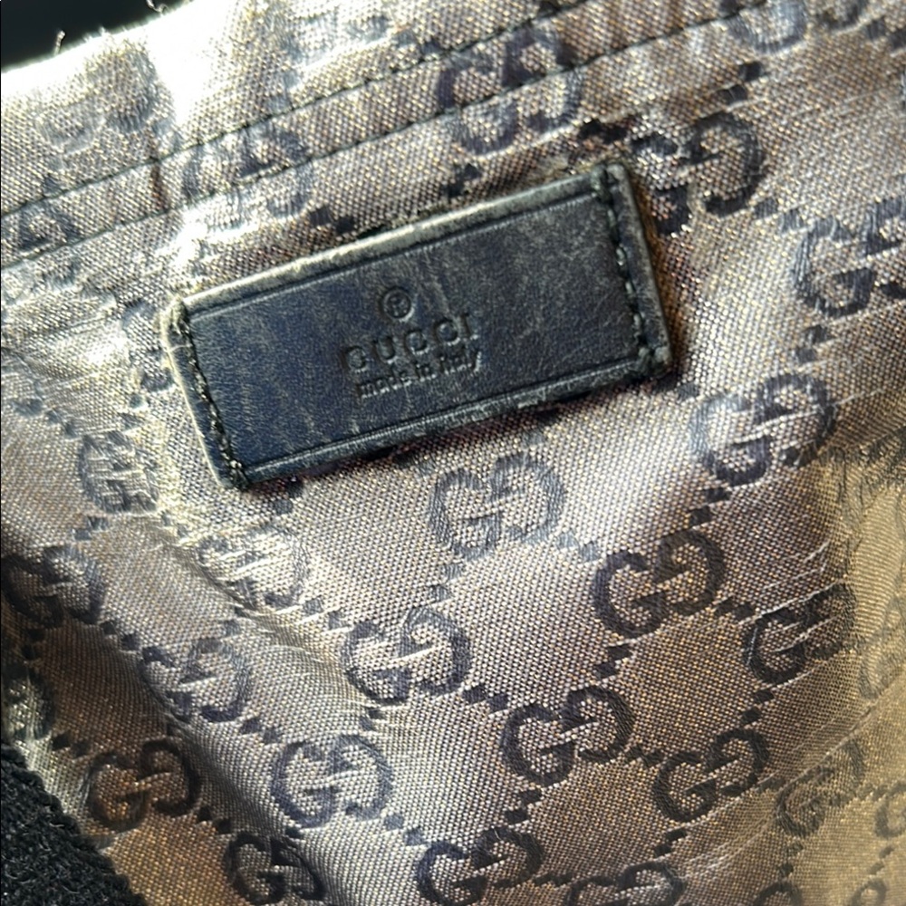 Gucci Crystal Monogram Medium Web Tote bag - Picture 15 of 15